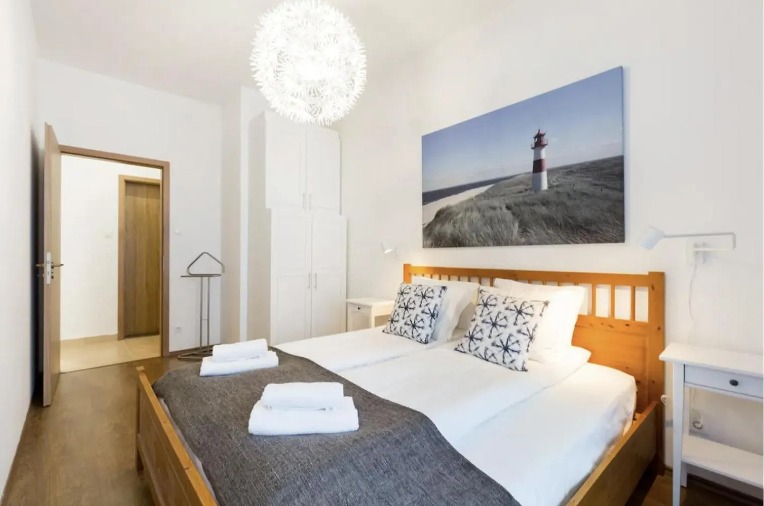 Apartment Kazinczy 3 Jewish Hq Bedroom + Living With Balcony Budapest